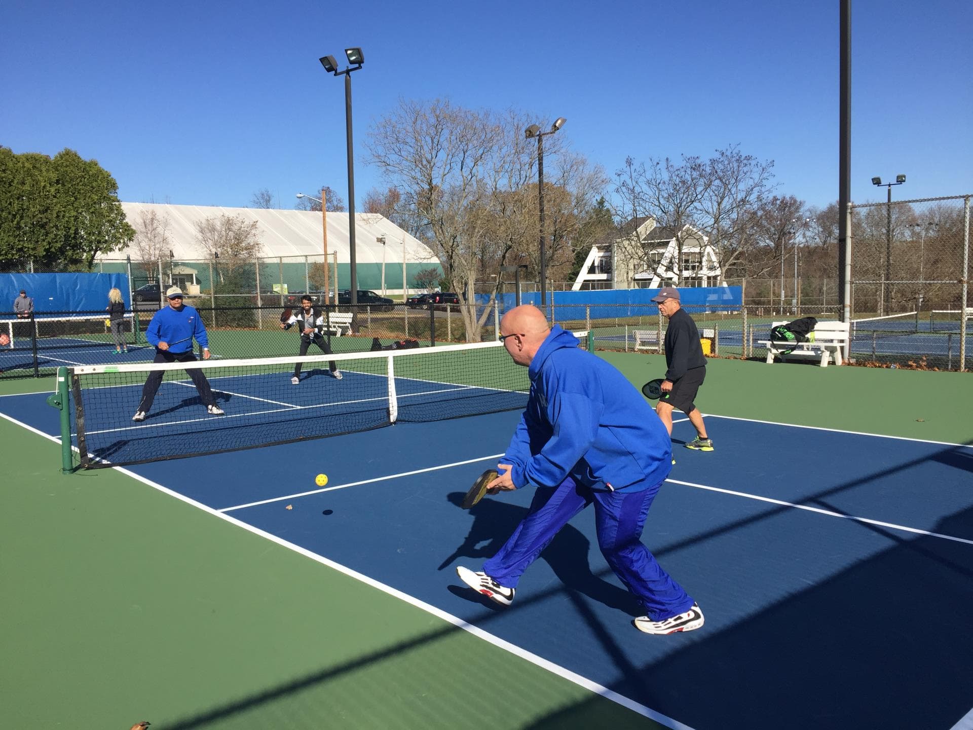 Mercer County Park Tennis Center pickleball courts
