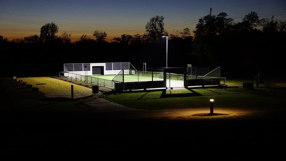 Hanna Park pickleball courts