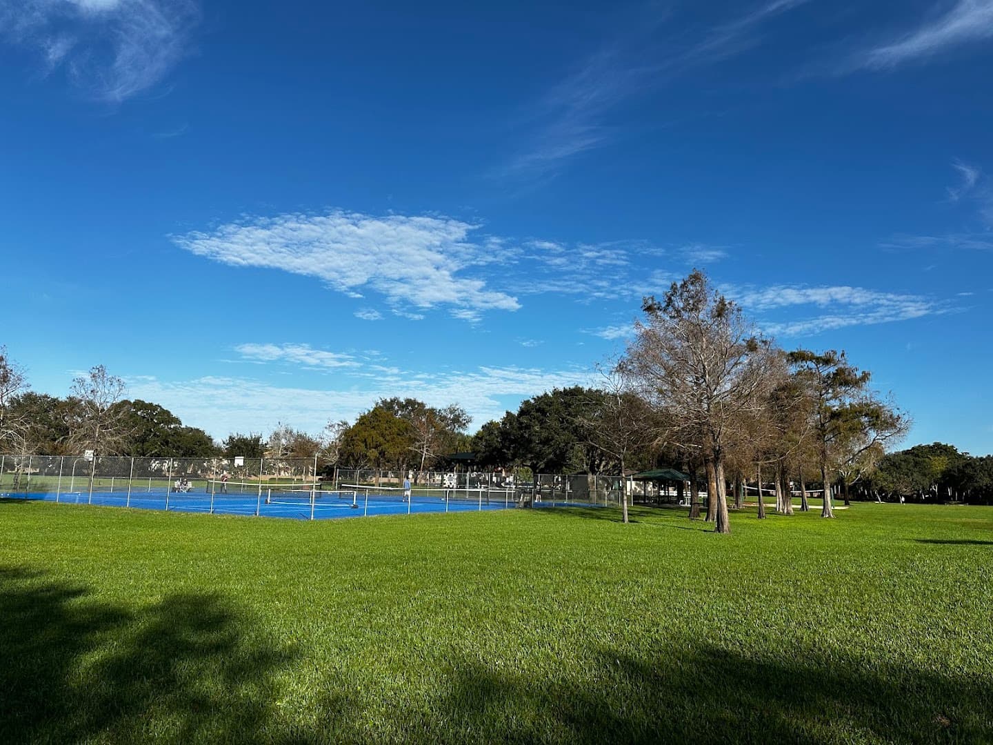 Deicke Park pickleball courts