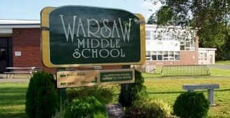 Warsaw Middle School pickleball courts