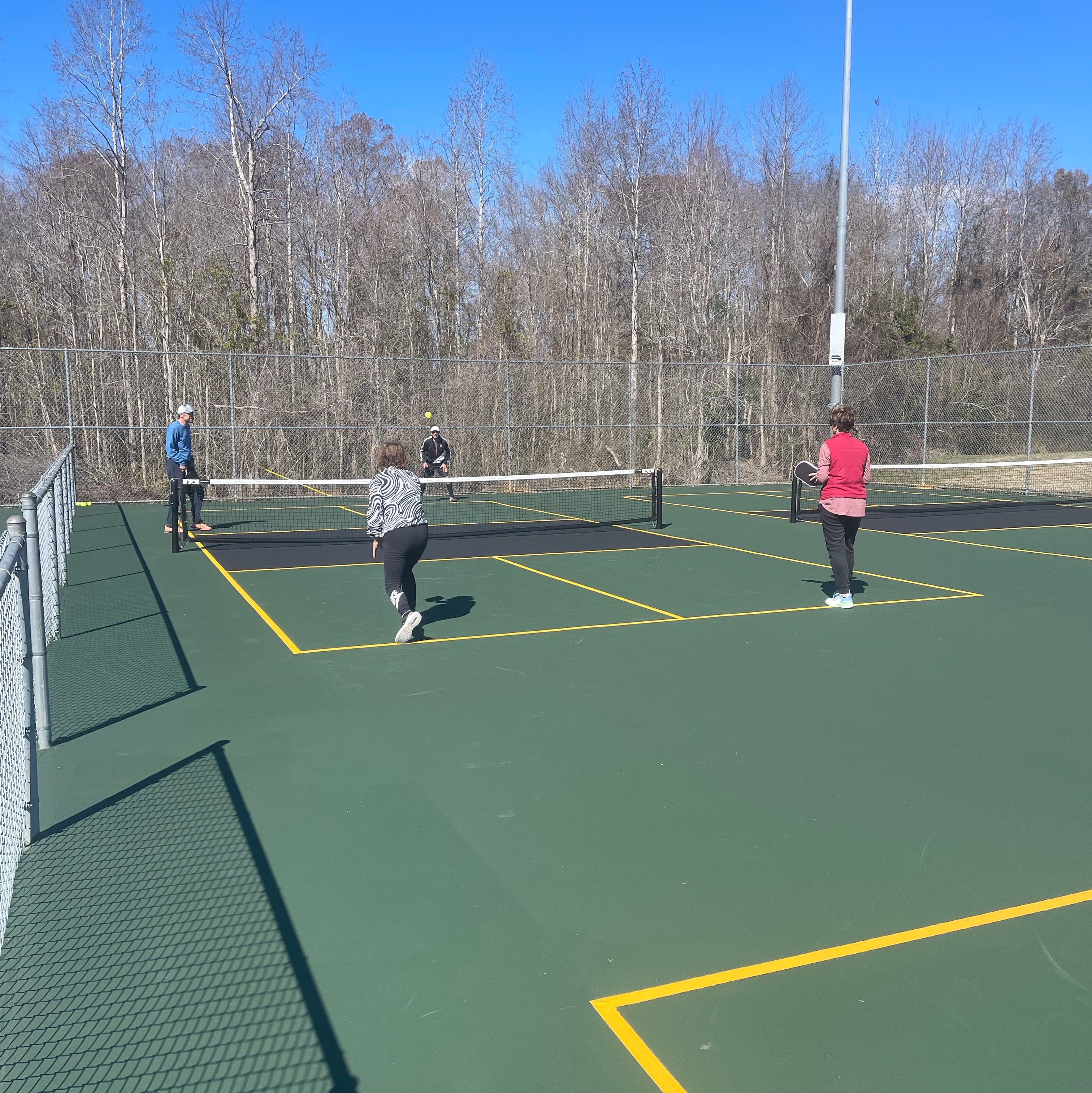 Lake Marion Highschool pickleball courts