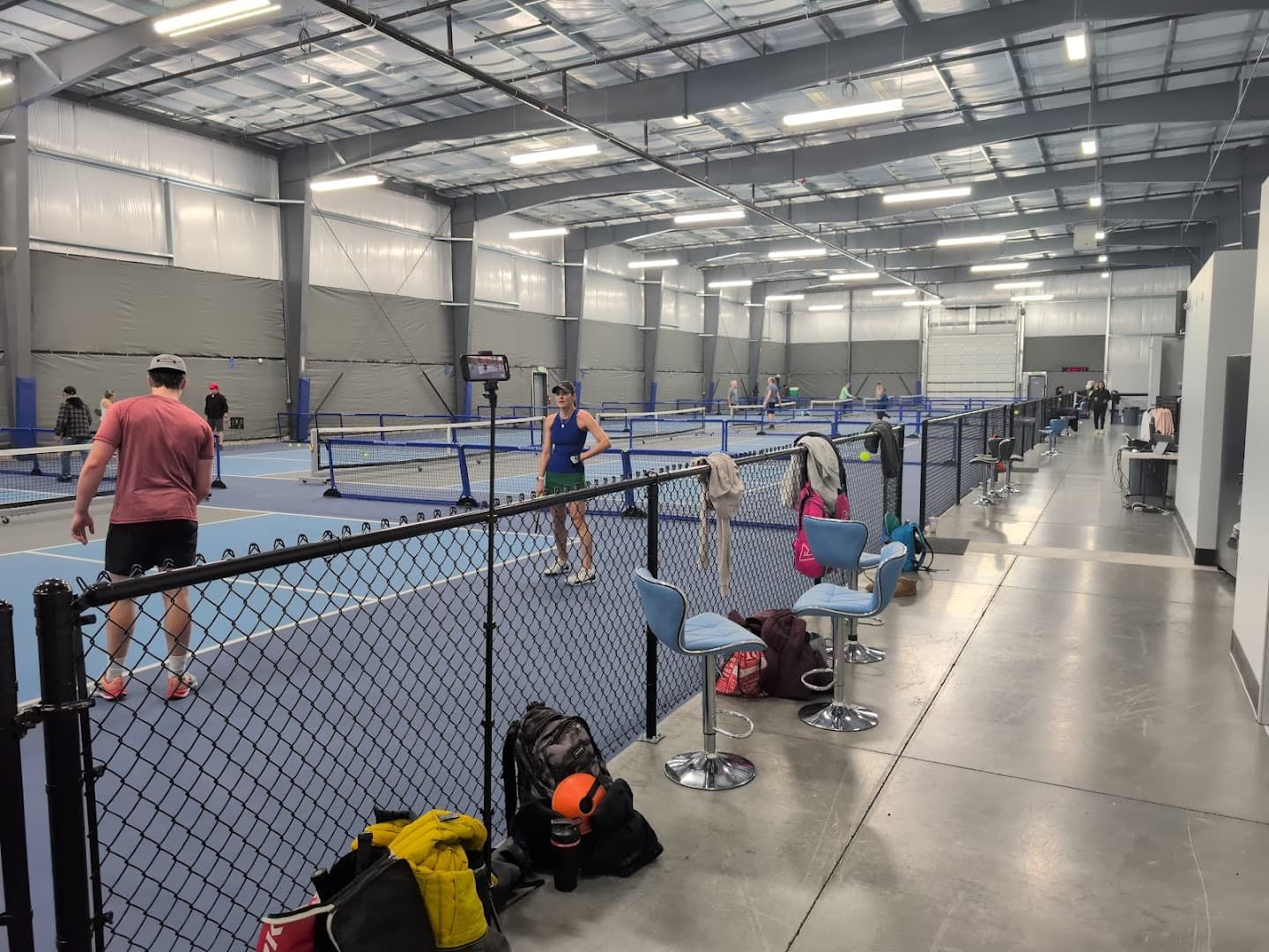 Side Out Tsunami Pickleball Center pickleball courts