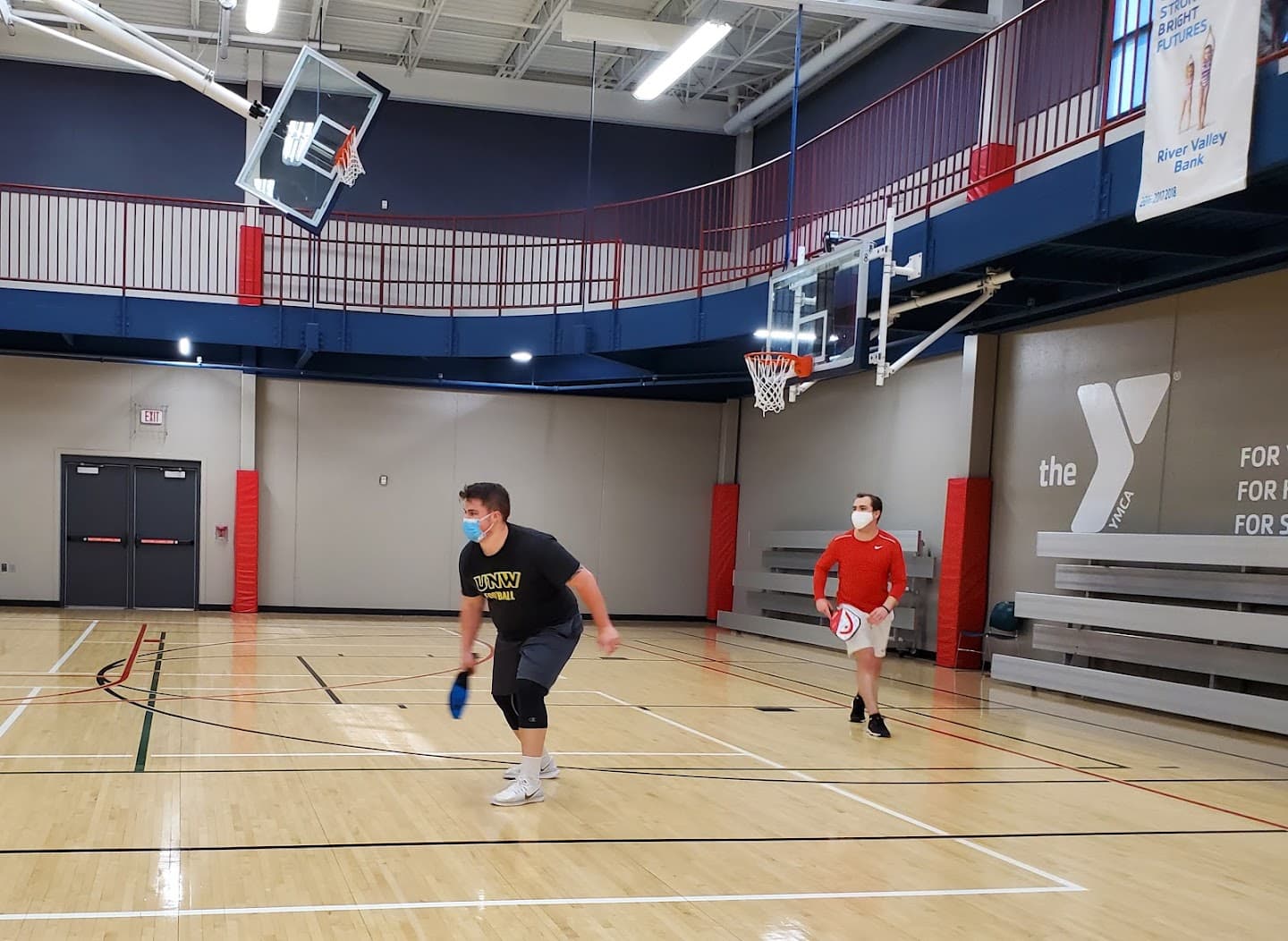 Woodson YMCA Aspirus Branch pickleball courts
