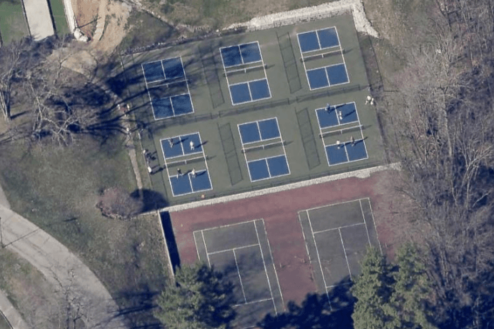 The Golf Club at Eagle Pointe pickleball courts