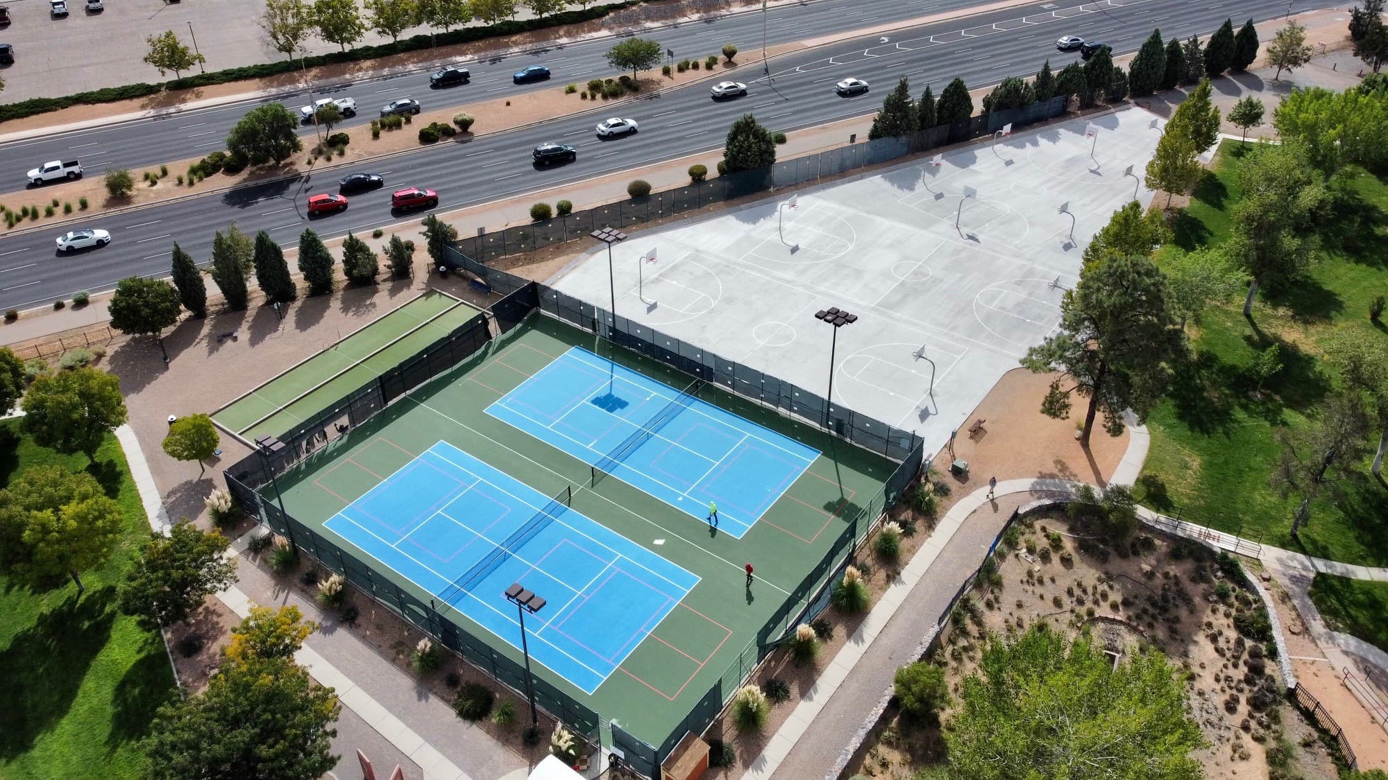 Haynes Park pickleball courts
