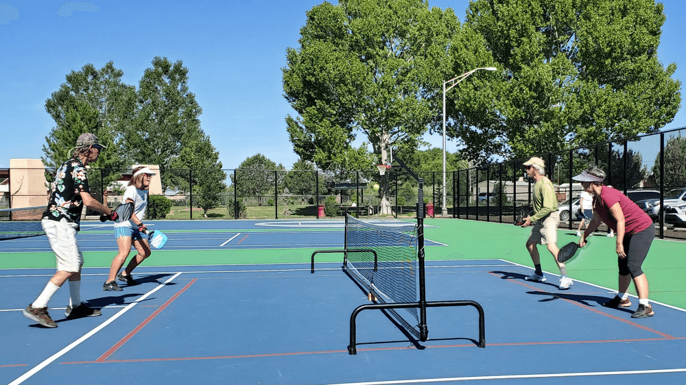 Fred Baca pickleball courts