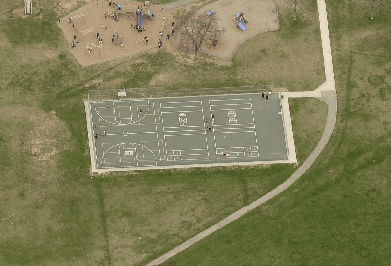 Wellwood International School pickleball courts