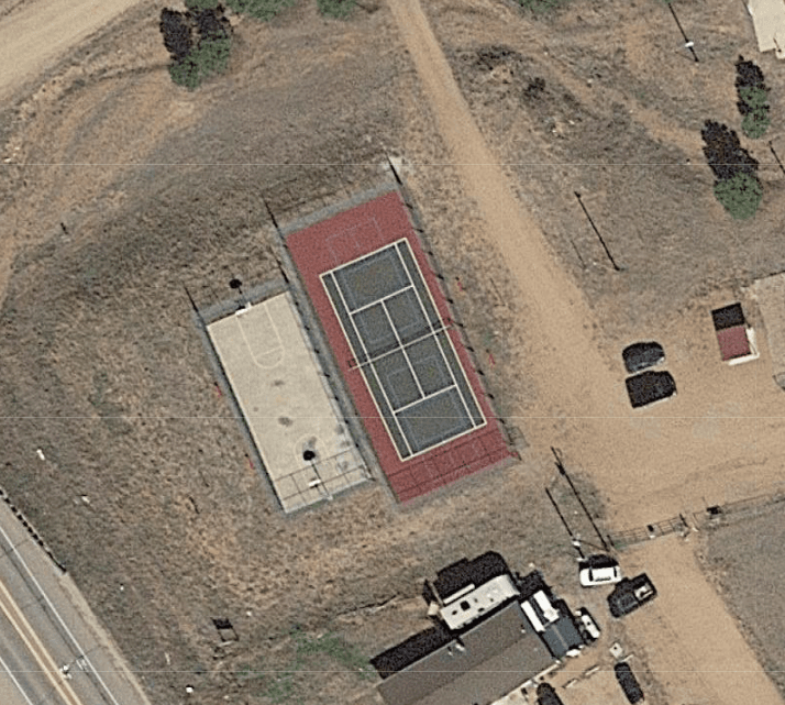 Lake George Community Park pickleball courts