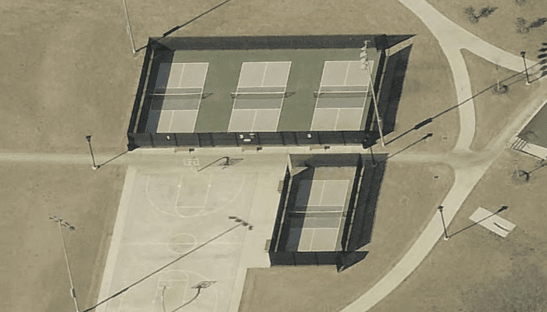 Lakewood Community Park pickleball courts