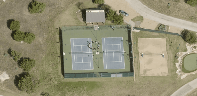 The Harbor pickleball courts