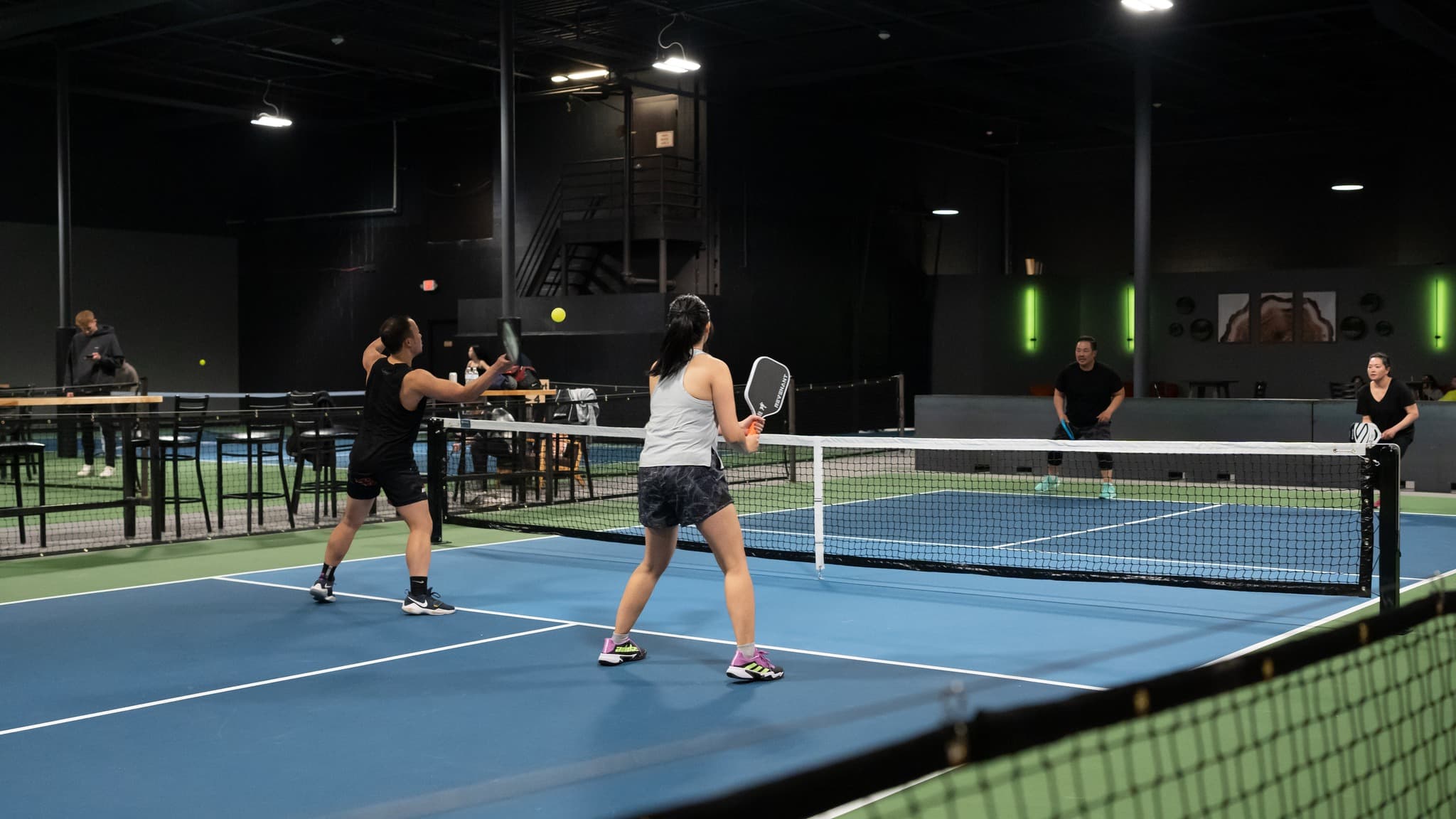 The Burrow-Oakdale pickleball courts