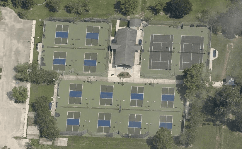 Greenwood Community Park pickleball courts