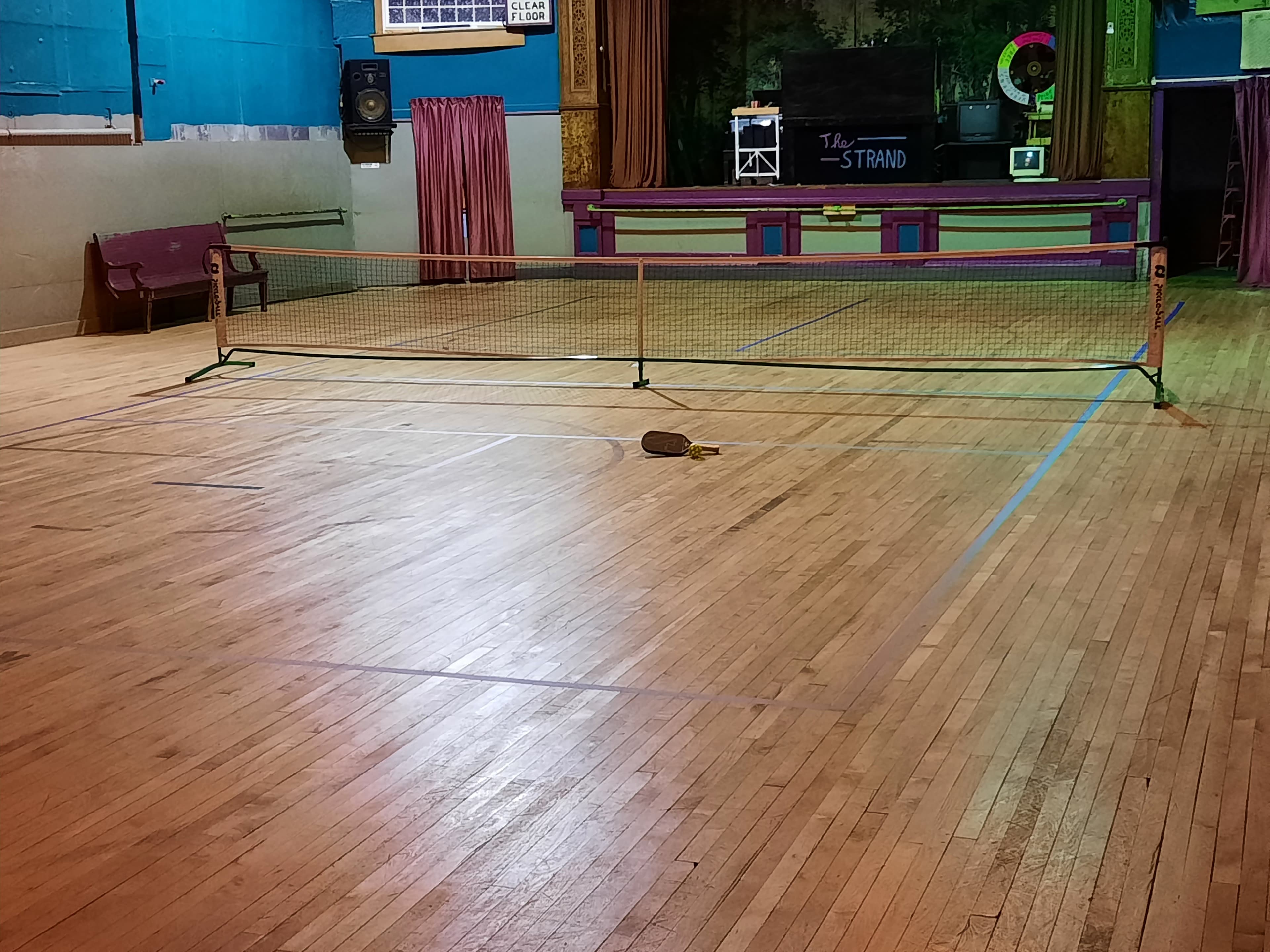 The Strand pickleball courts