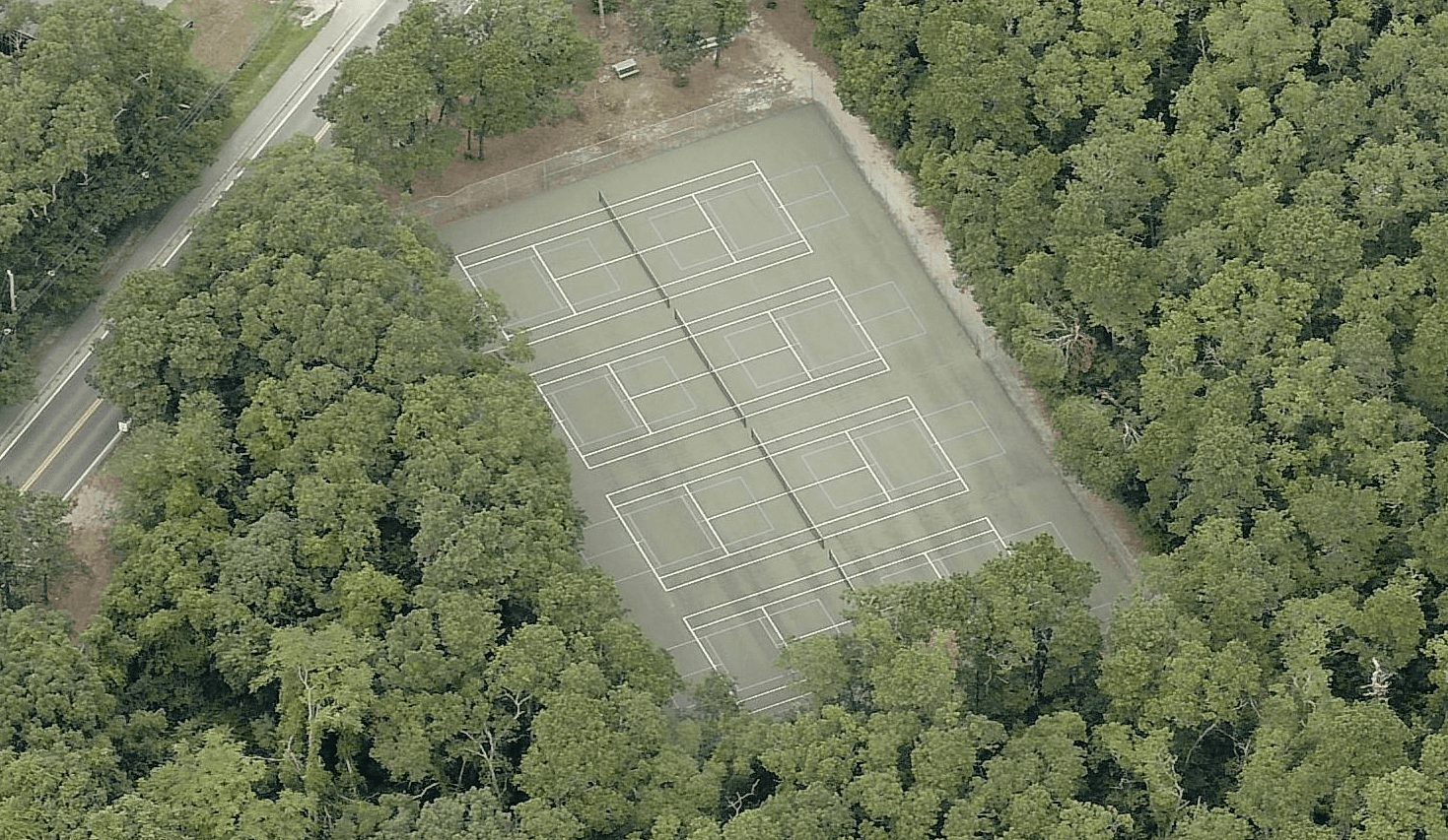 Dennis-Yarmouth High School Tennis courts pickleball courts