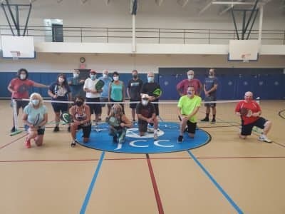 Mid-Island Y JCC pickleball courts