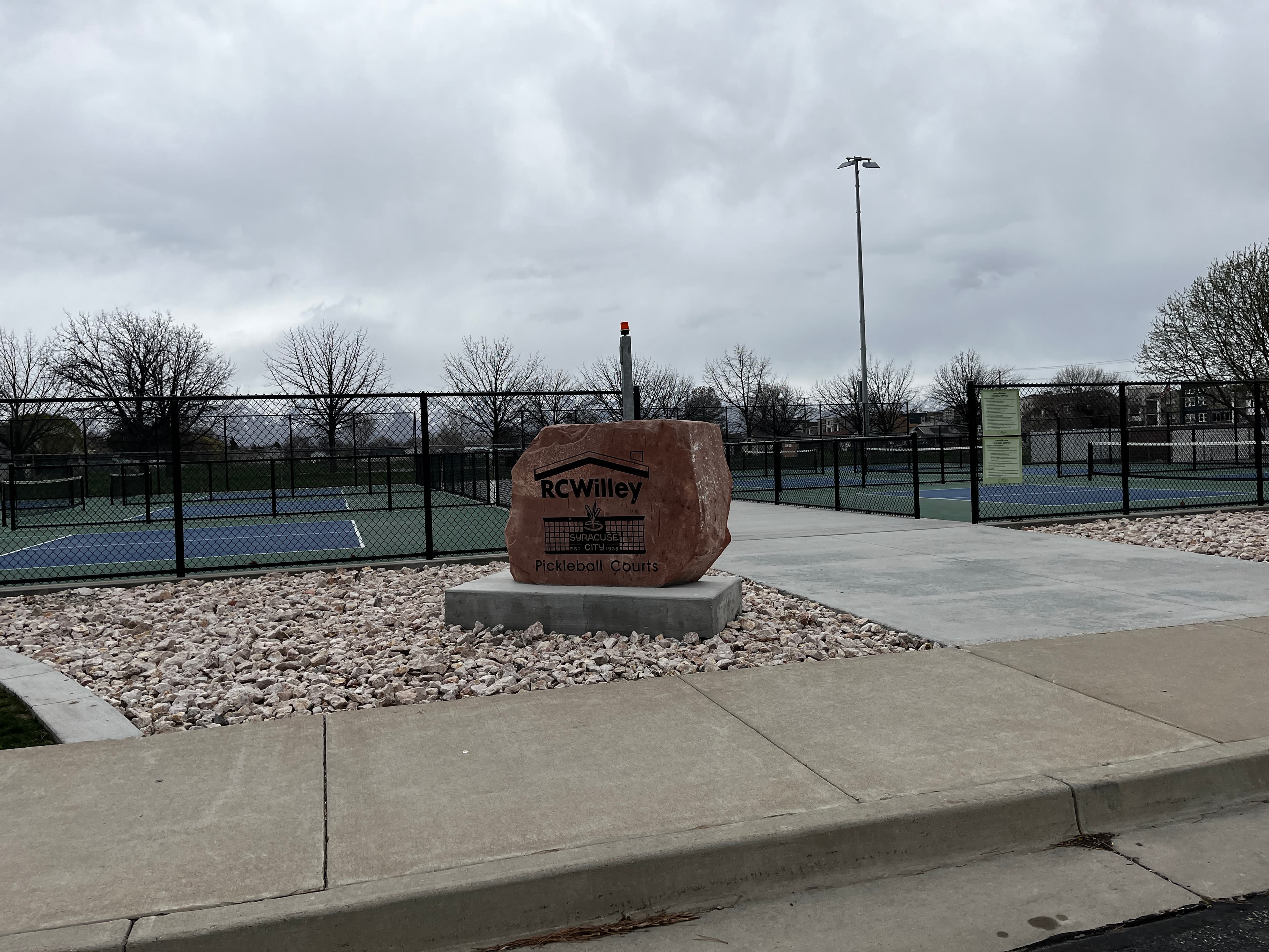 Founders Park in Syracuse Utah pickleball courts