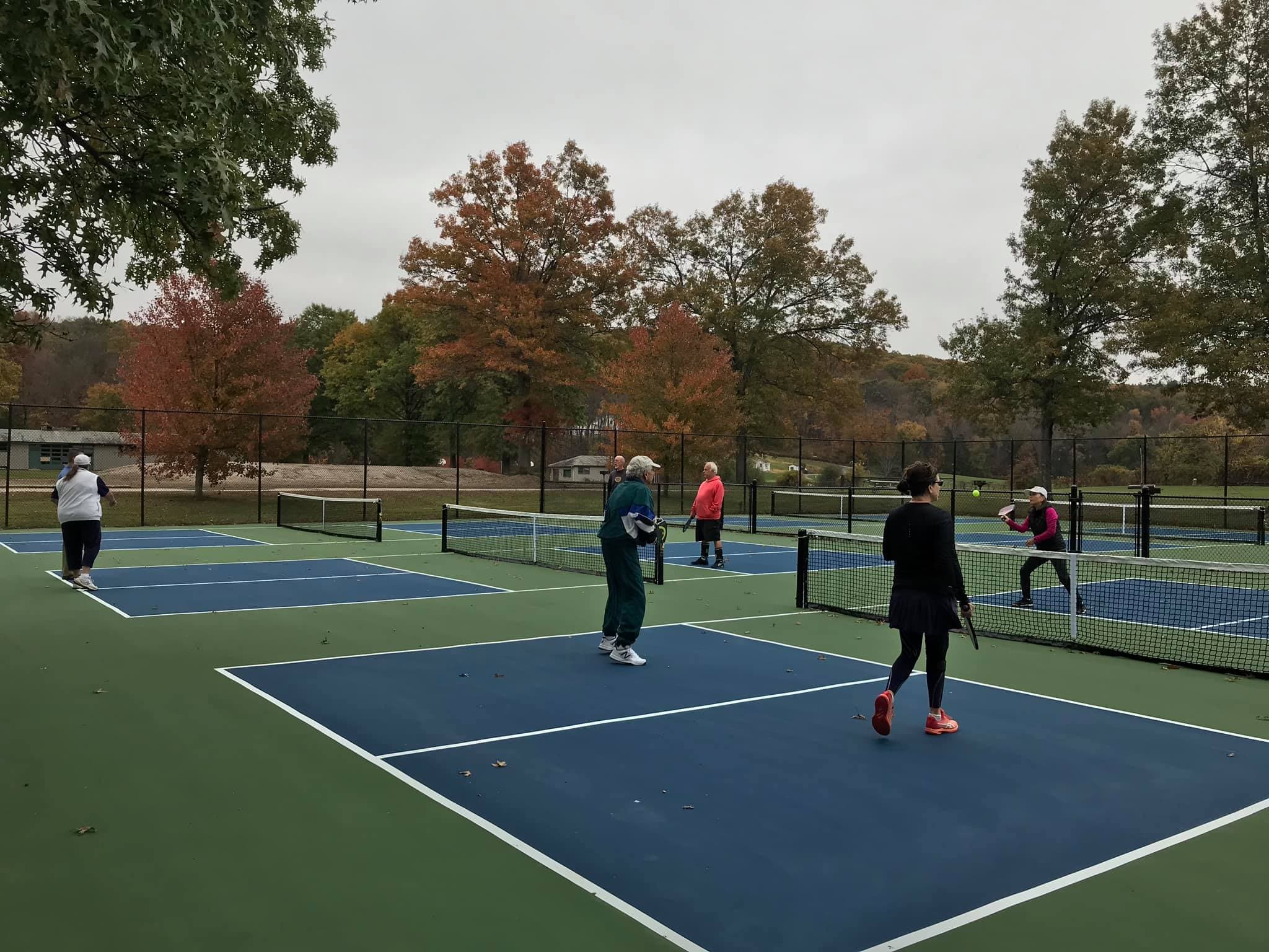 James Baird State Park pickleball courts
