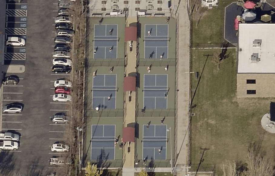 Murray City Park pickleball courts