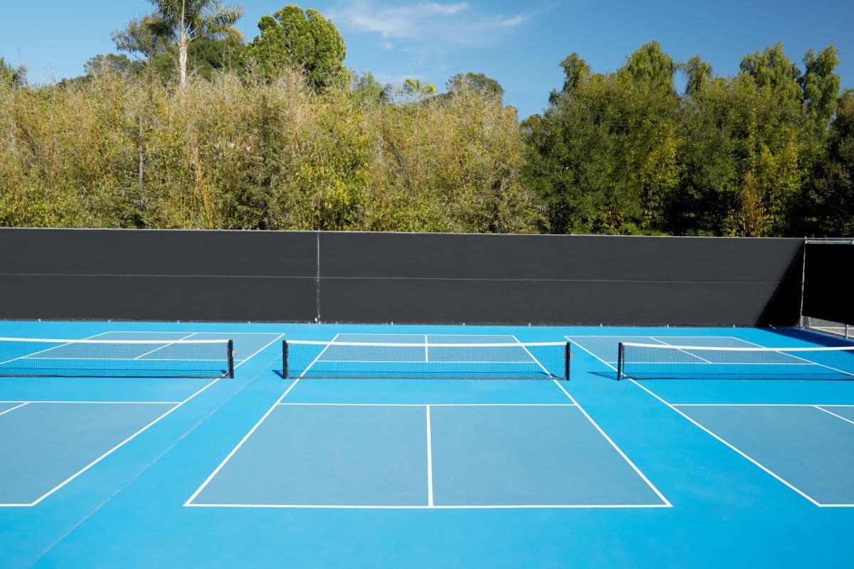 Cathedral Oaks Athletic Club pickleball courts