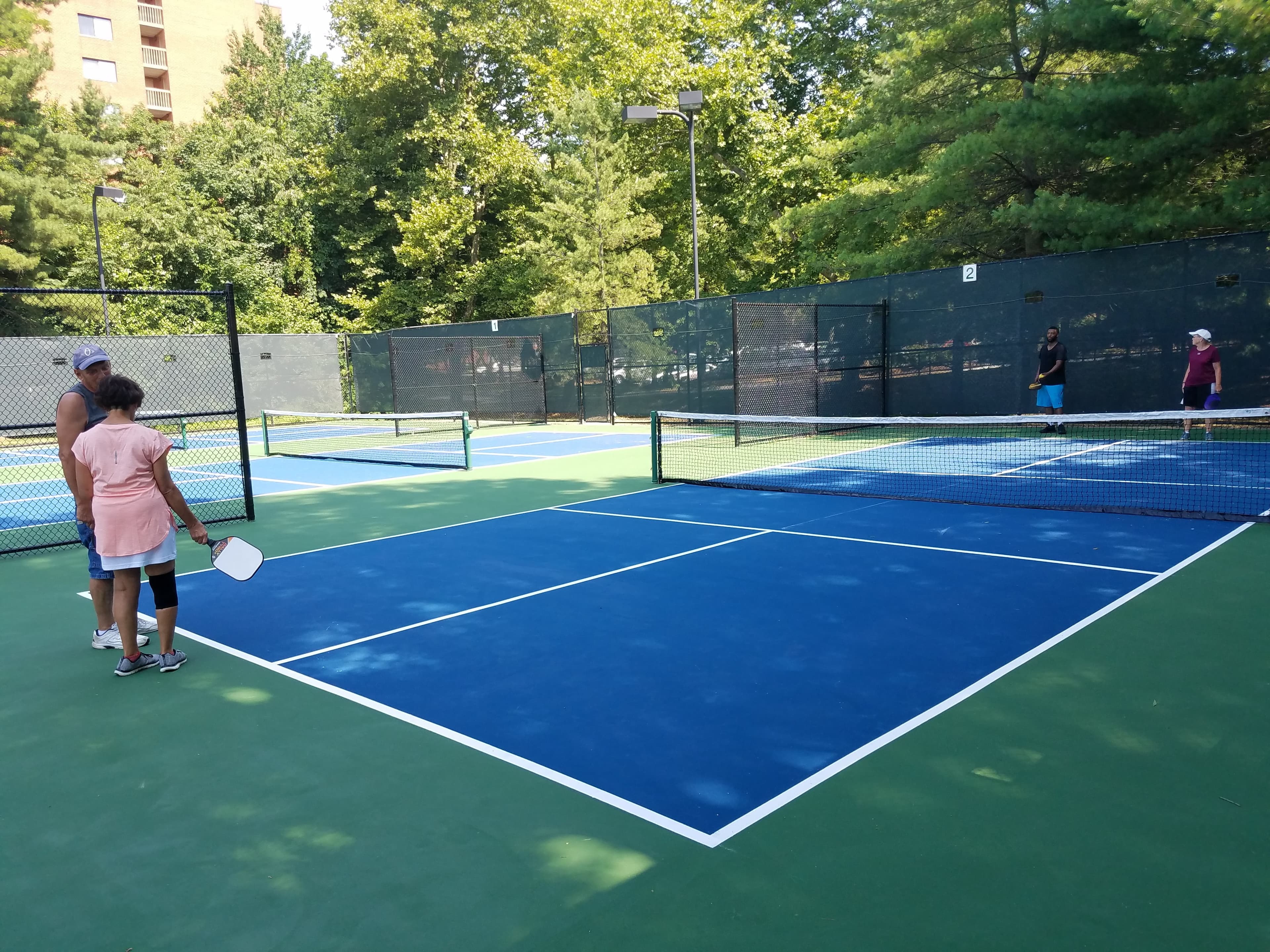 Owen Brown Tennis Club pickleball courts