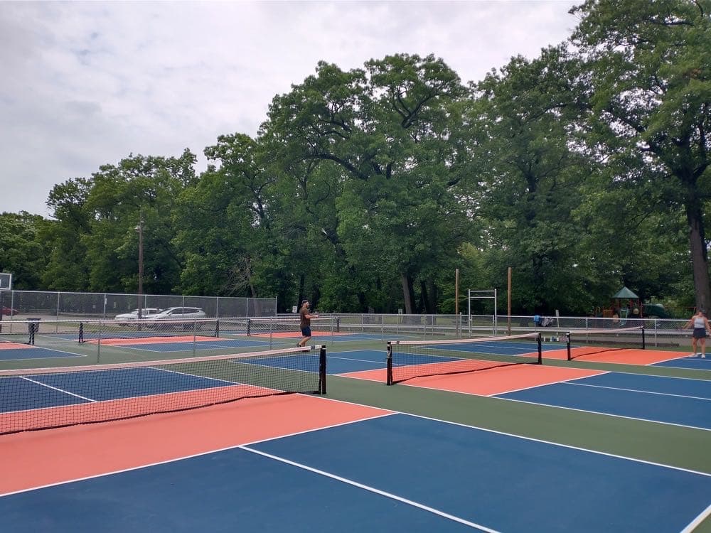 Riverview Park pickleball courts