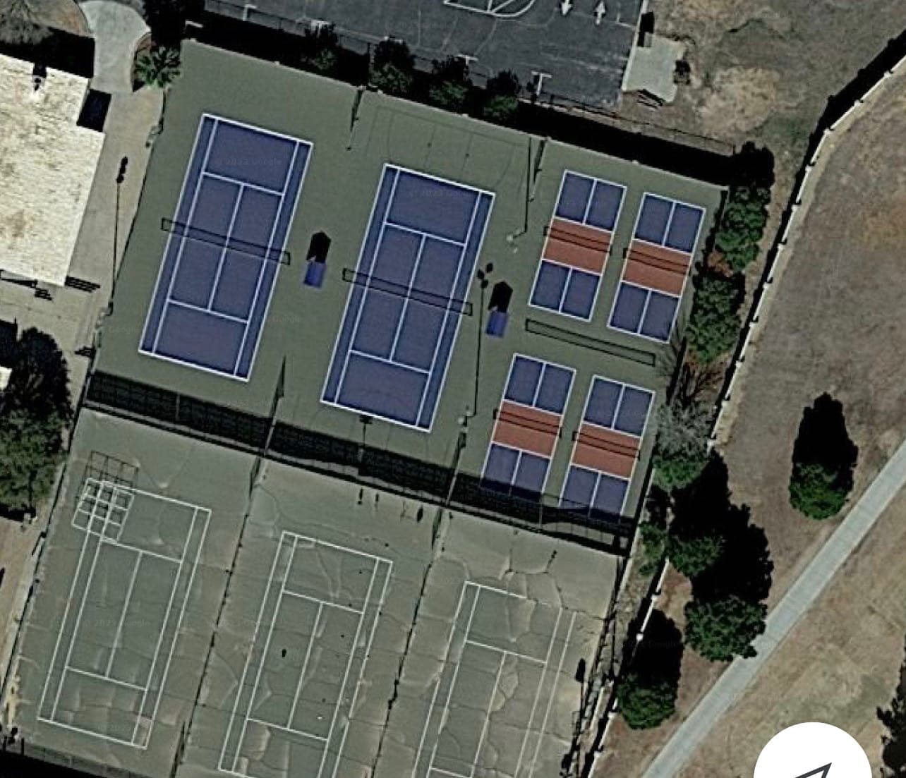 New Life Church pickleball courts