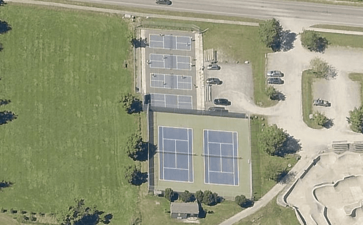 Buck Park pickleball courts