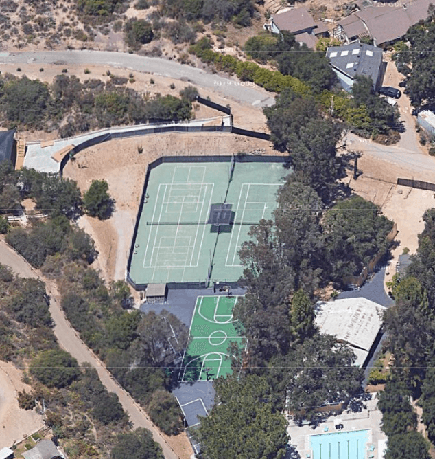 Cali Camp pickleball courts