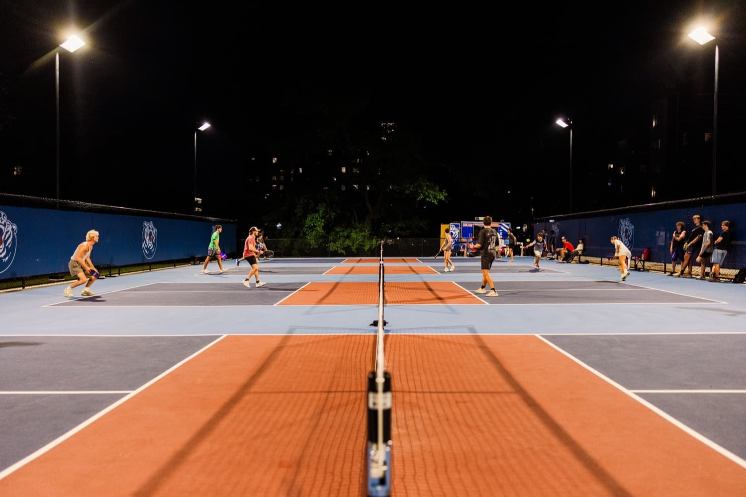 Belmont University pickleball courts