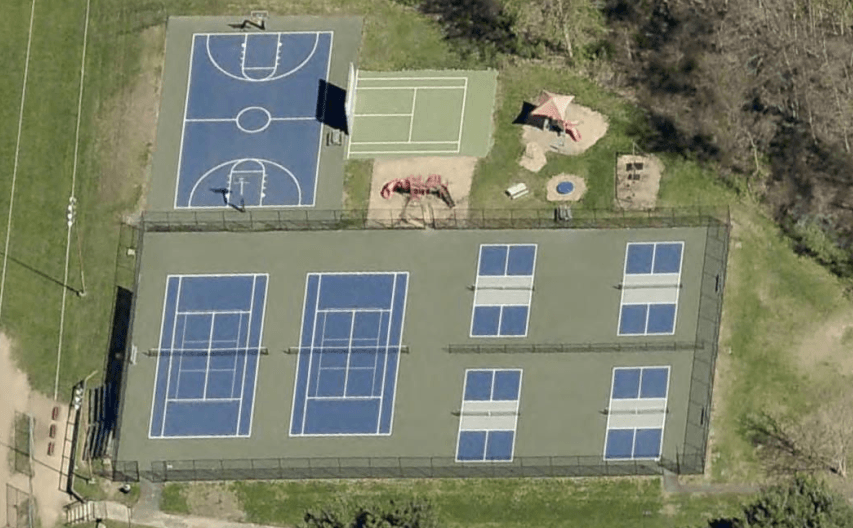East Village Park pickleball courts