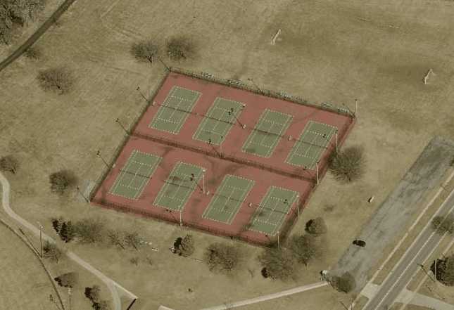Collett Street Recreation Area Tennis Courts pickleball courts