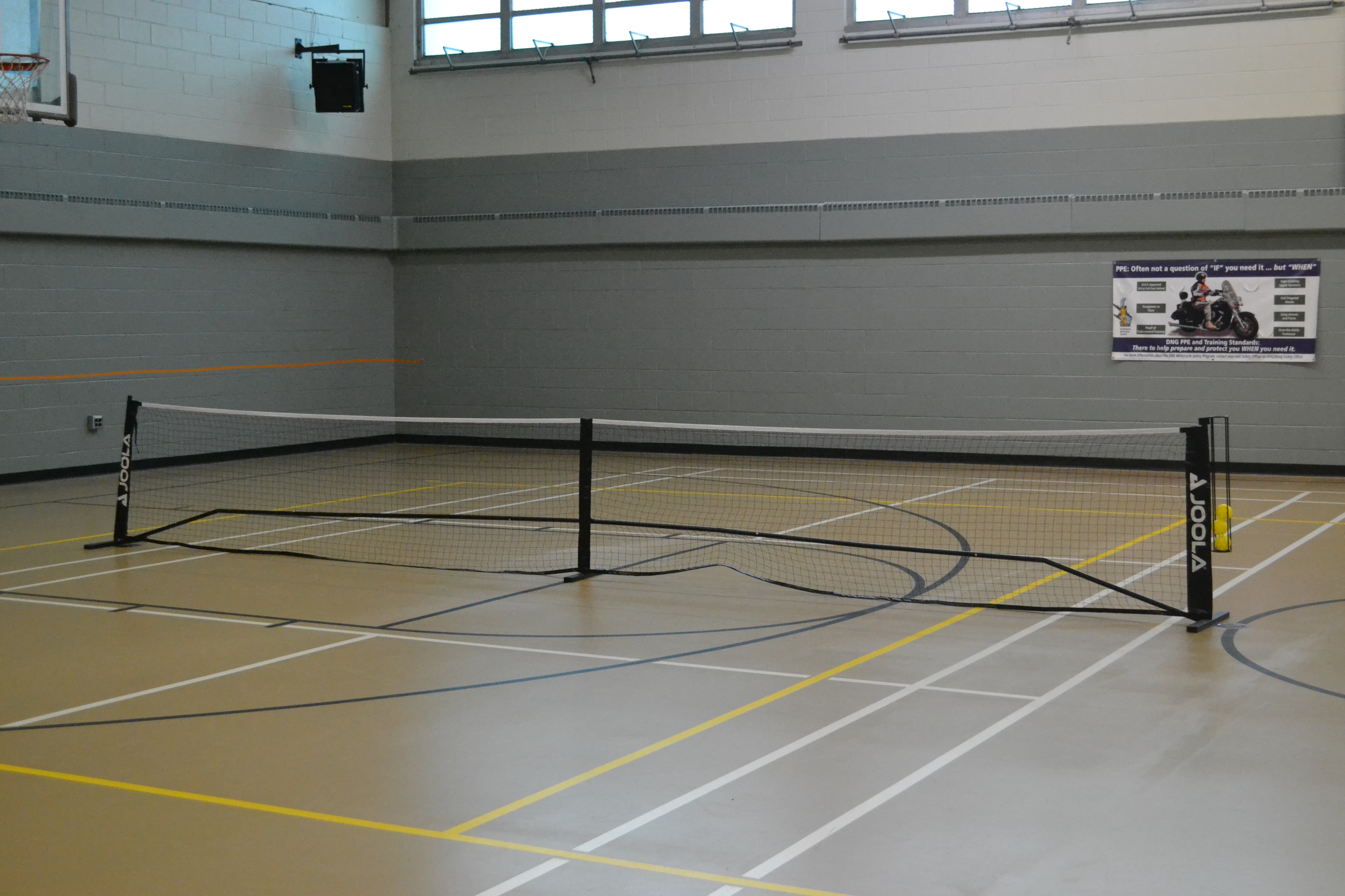 Mid-County Senior Center pickleball courts