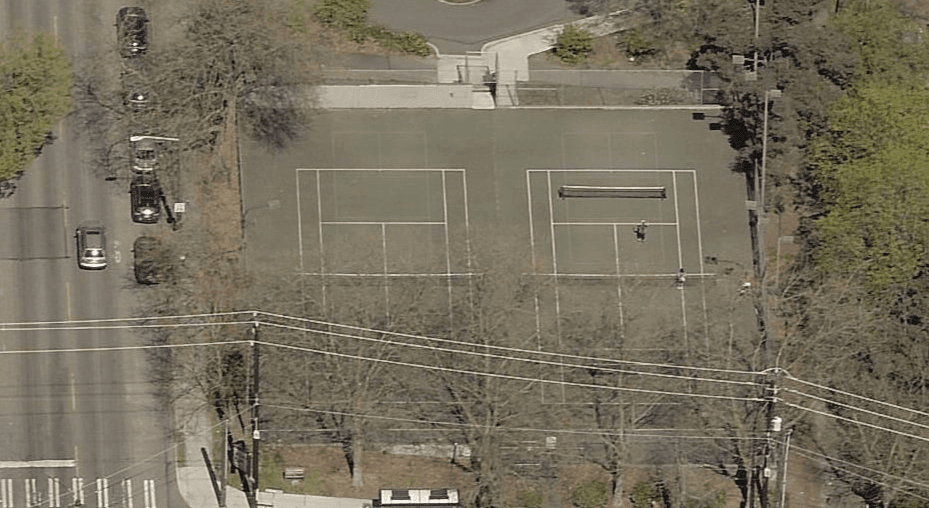 Miller Community Center pickleball courts
