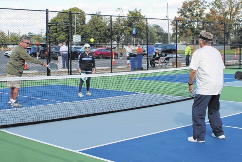 Pitsenbarger park pickleball courts