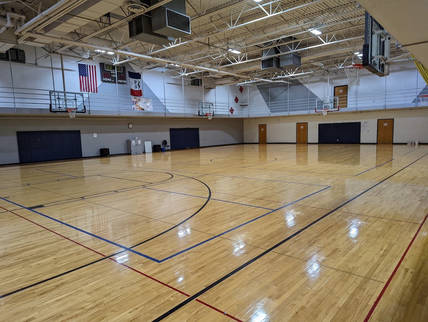 Walnut Creek Family YMCA pickleball courts