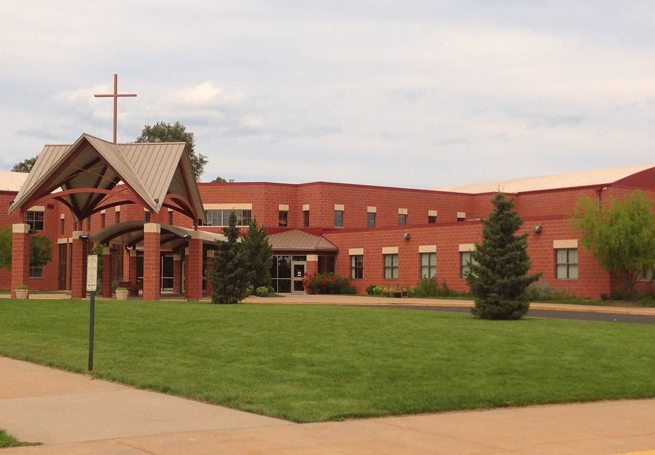 First Free Church pickleball courts
