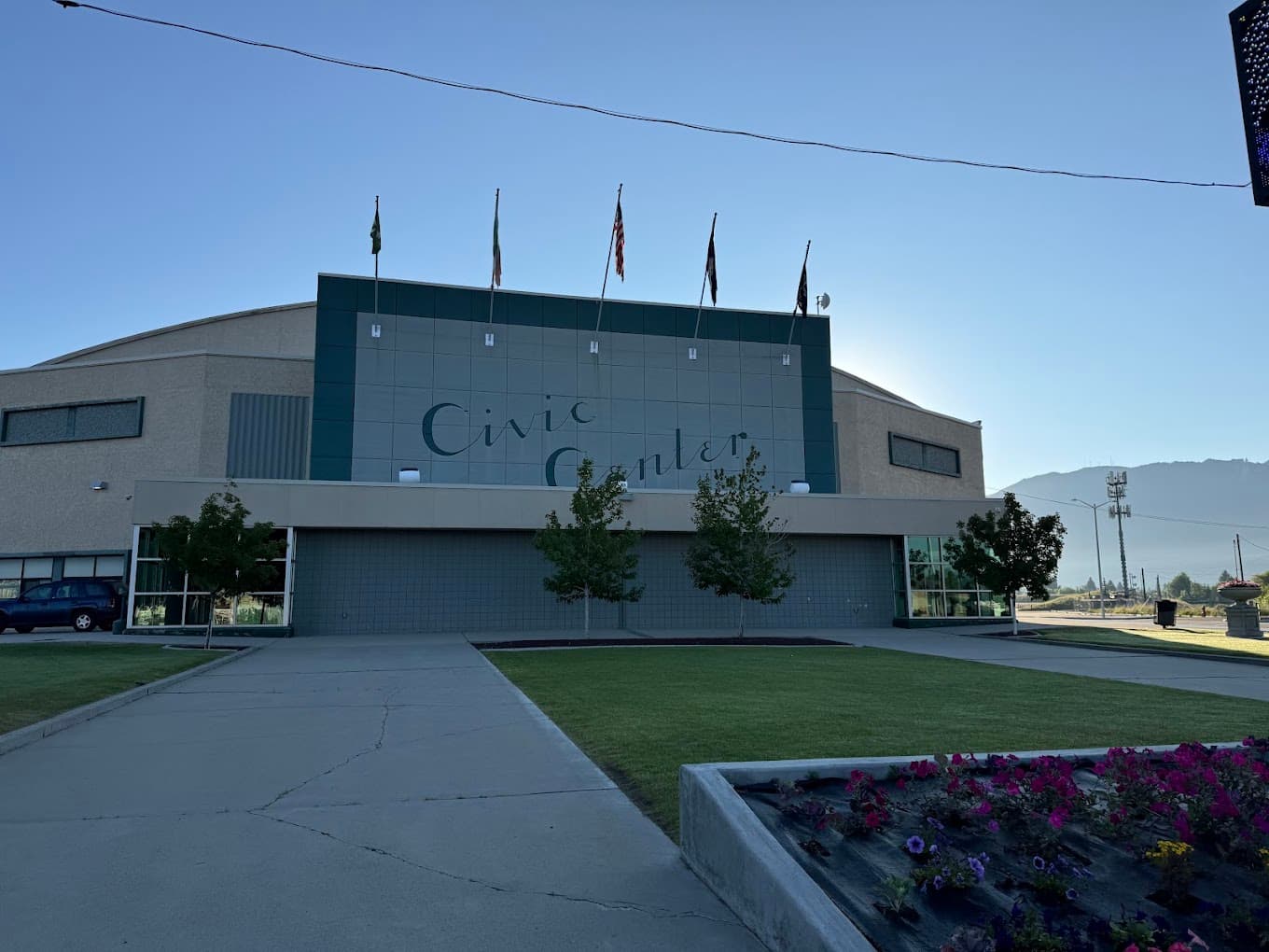Butte Civic Center Annex pickleball courts