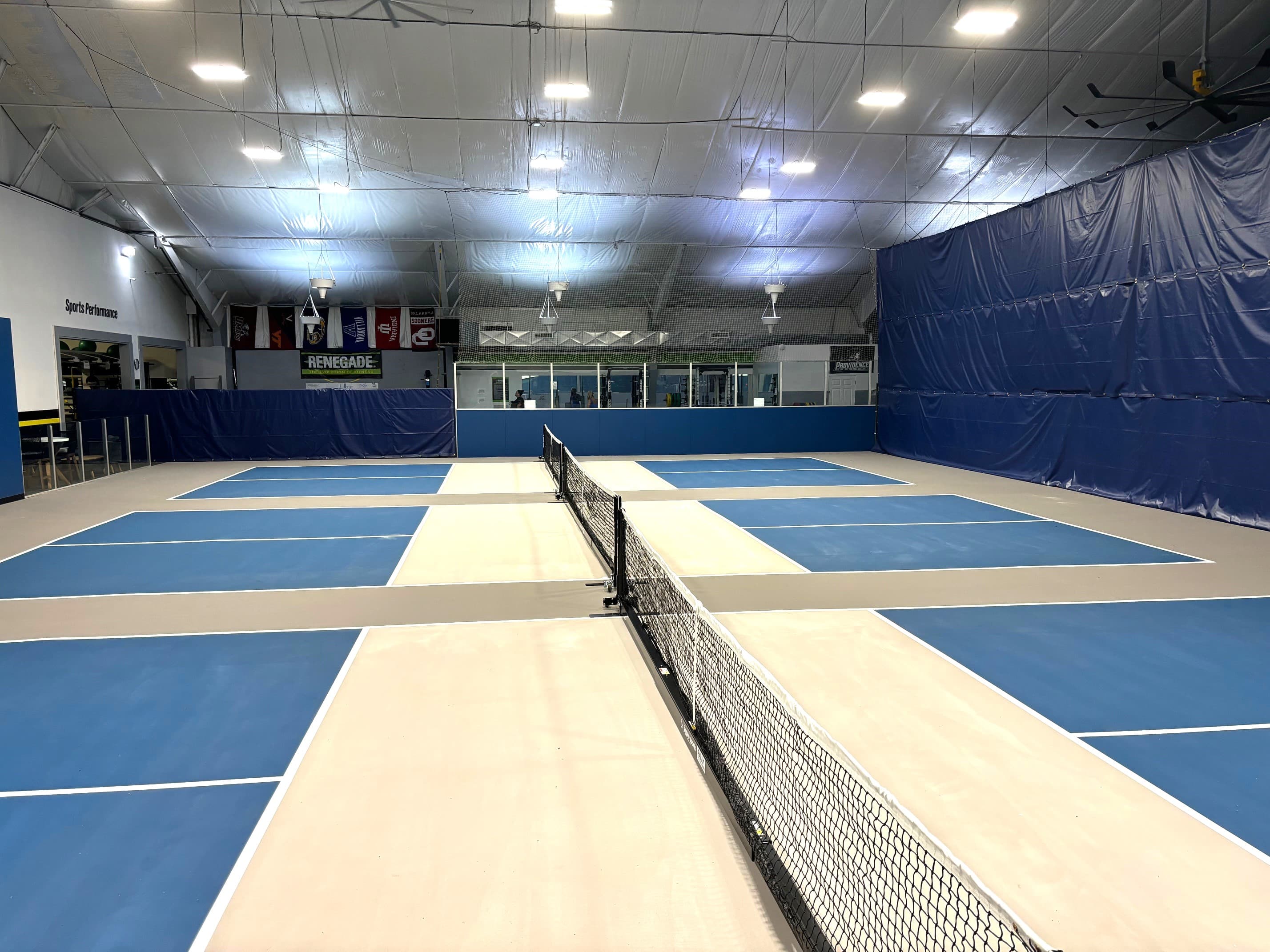 Renegade Fitness pickleball courts