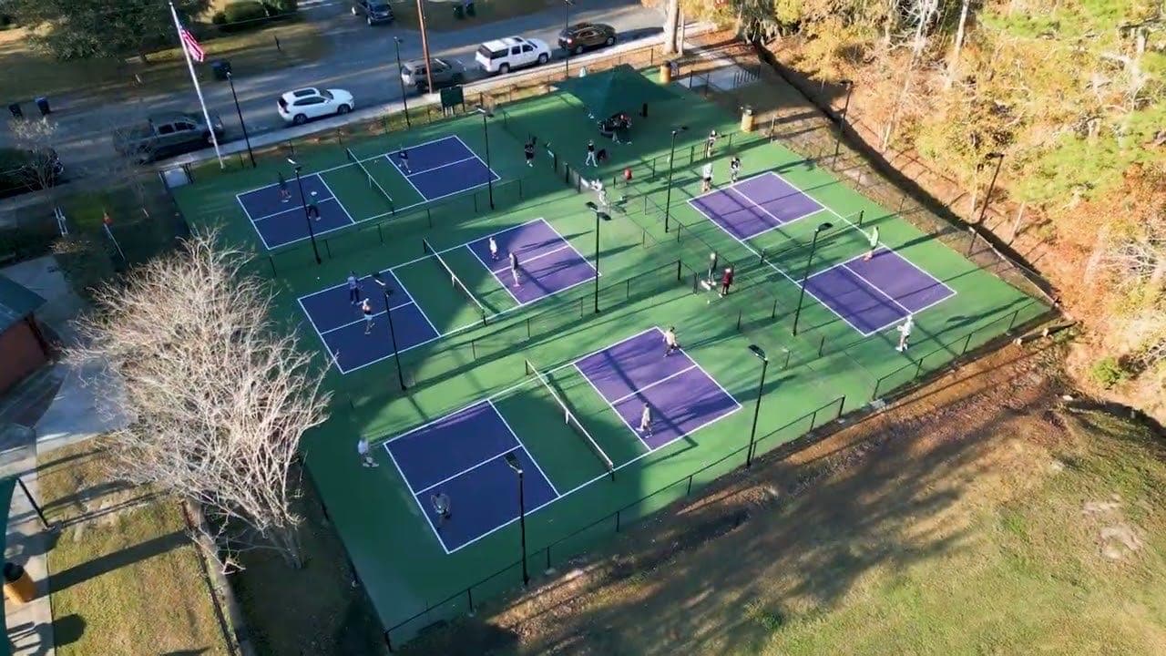 Saul Alexander Park Playground pickleball courts