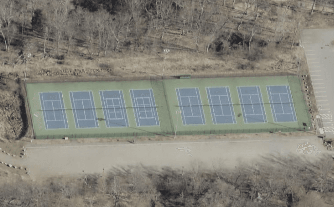 Lampson Memorial Field pickleball courts