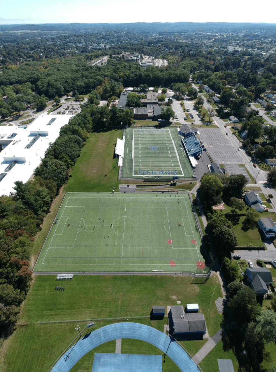 Methuen High School pickleball courts