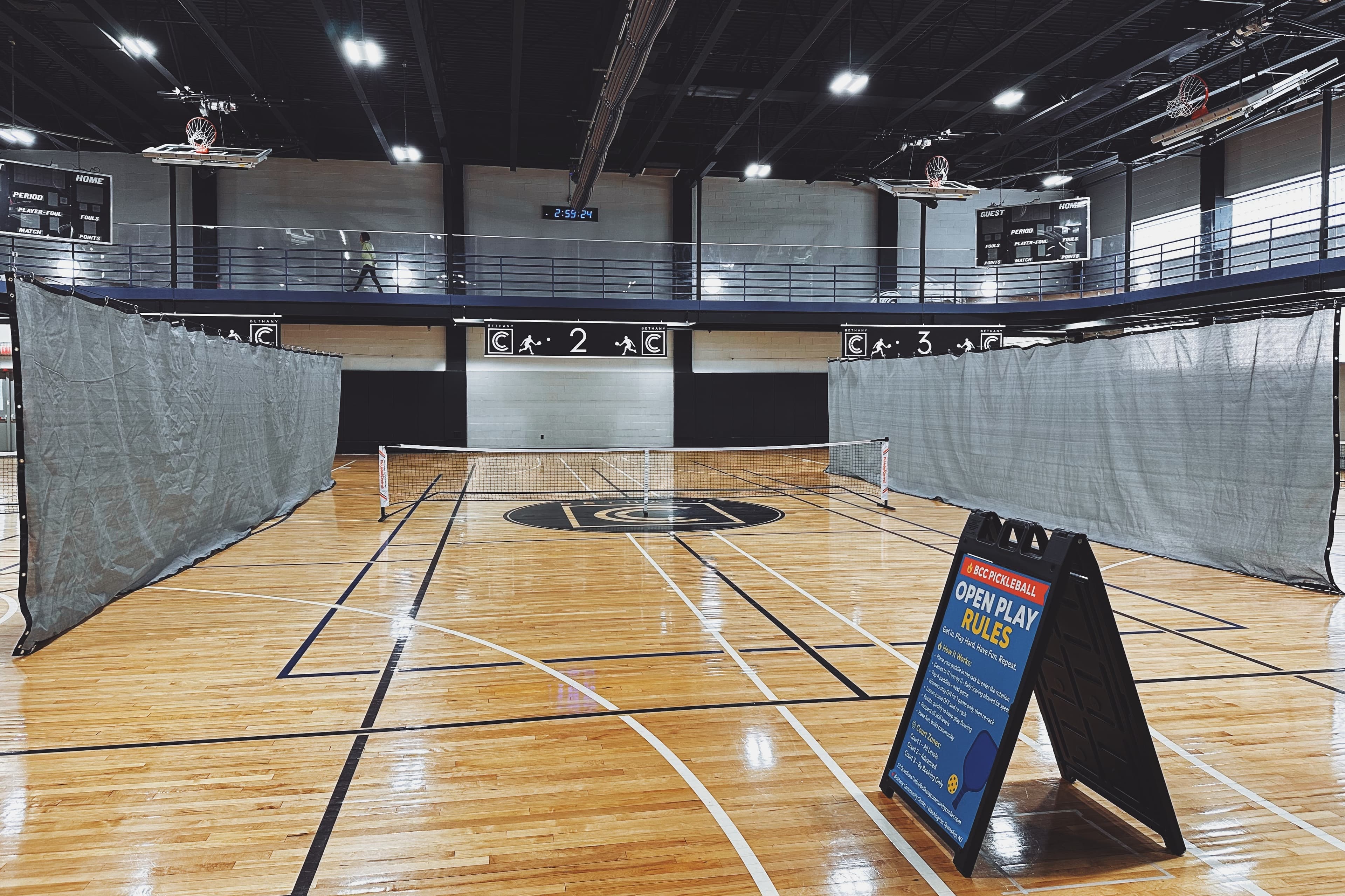 Bethany Community Center pickleball courts
