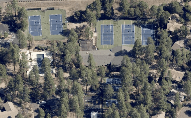 Prescott Athletic & Tennis Club pickleball courts