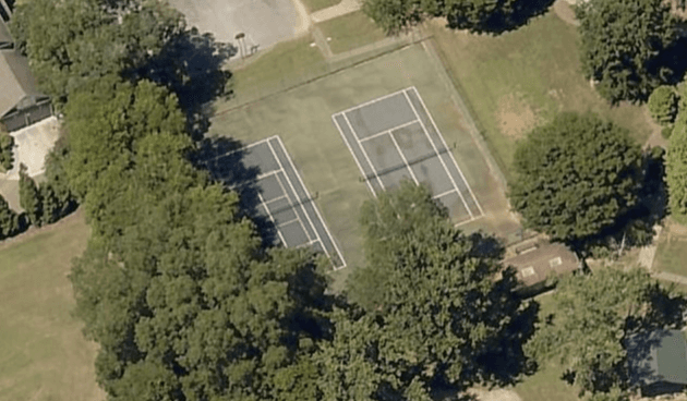 California Street Park pickleball courts