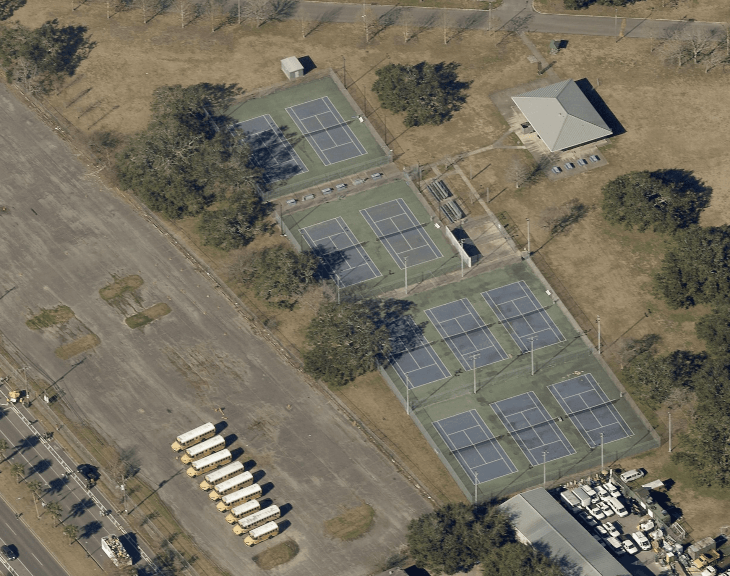 Joe W. Brown Park Tennis Center pickleball courts