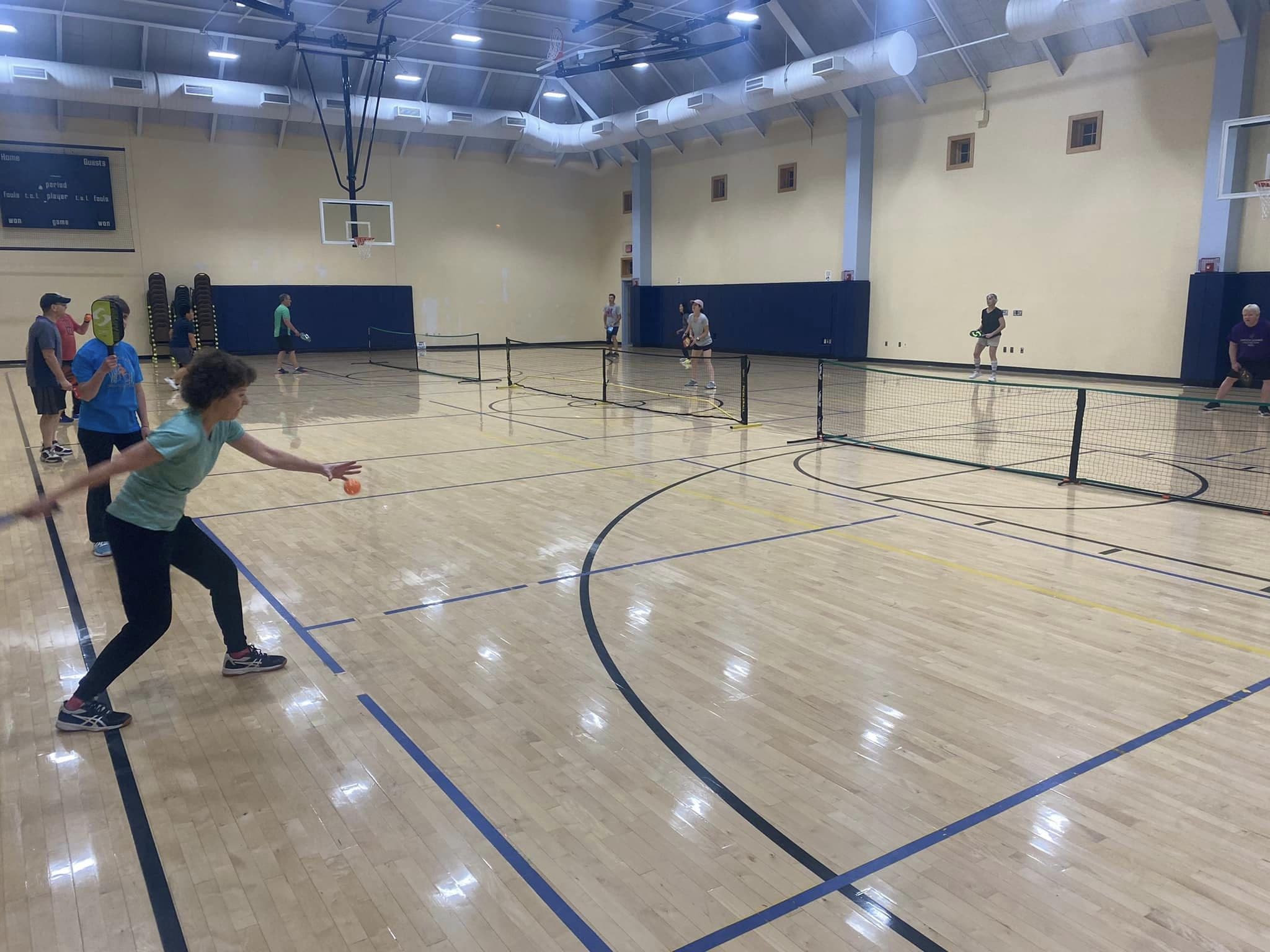 Community Senior Center pickleball courts