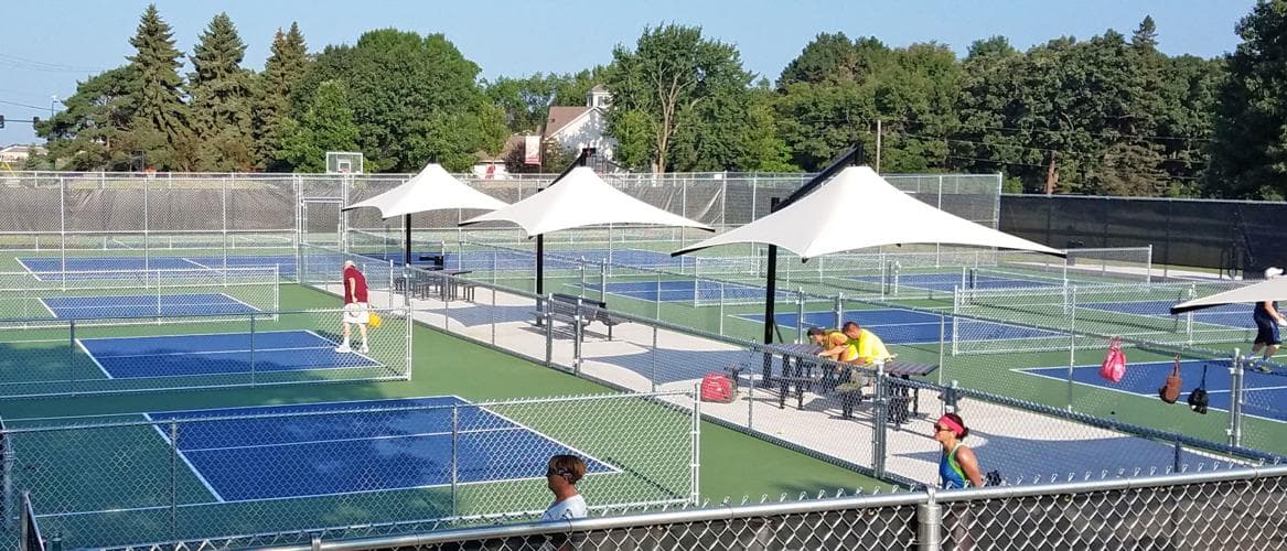 Eden Prairie Senior Center pickleball courts