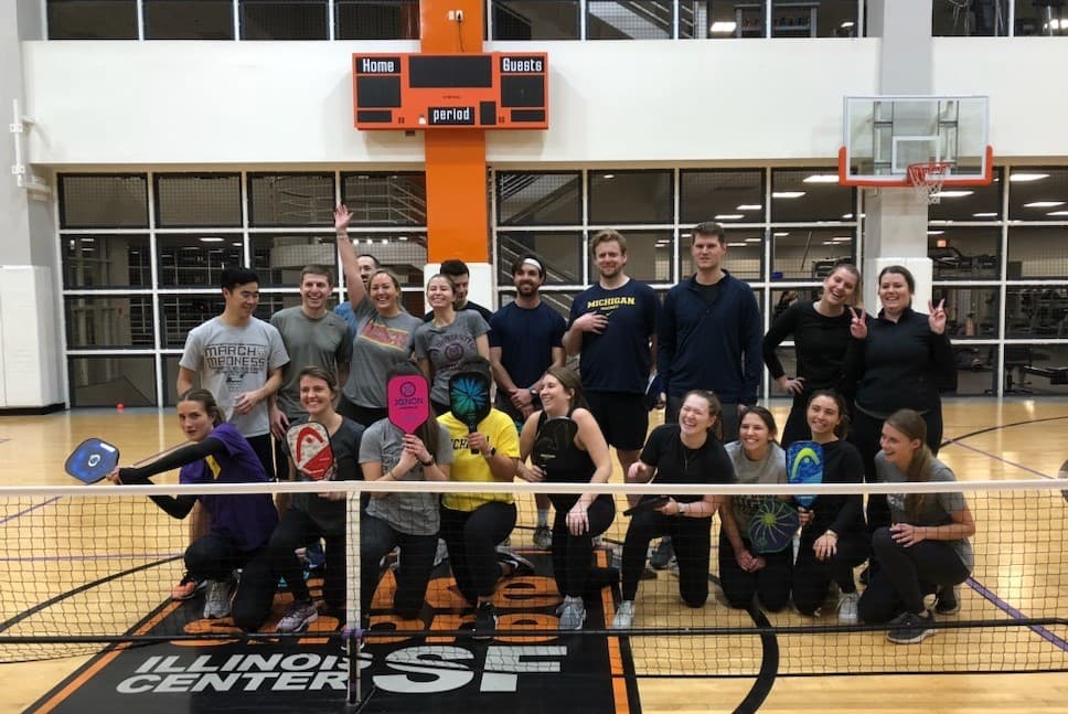 Lakeshore Sport & Fitness - Illinois Center pickleball courts
