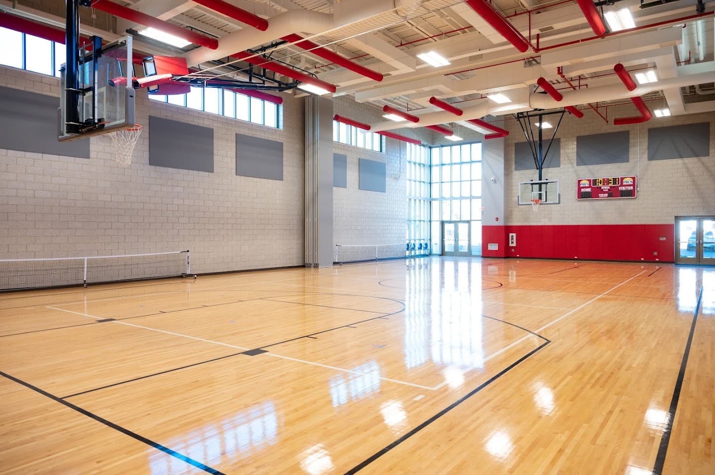Lovettsville Community Center pickleball courts