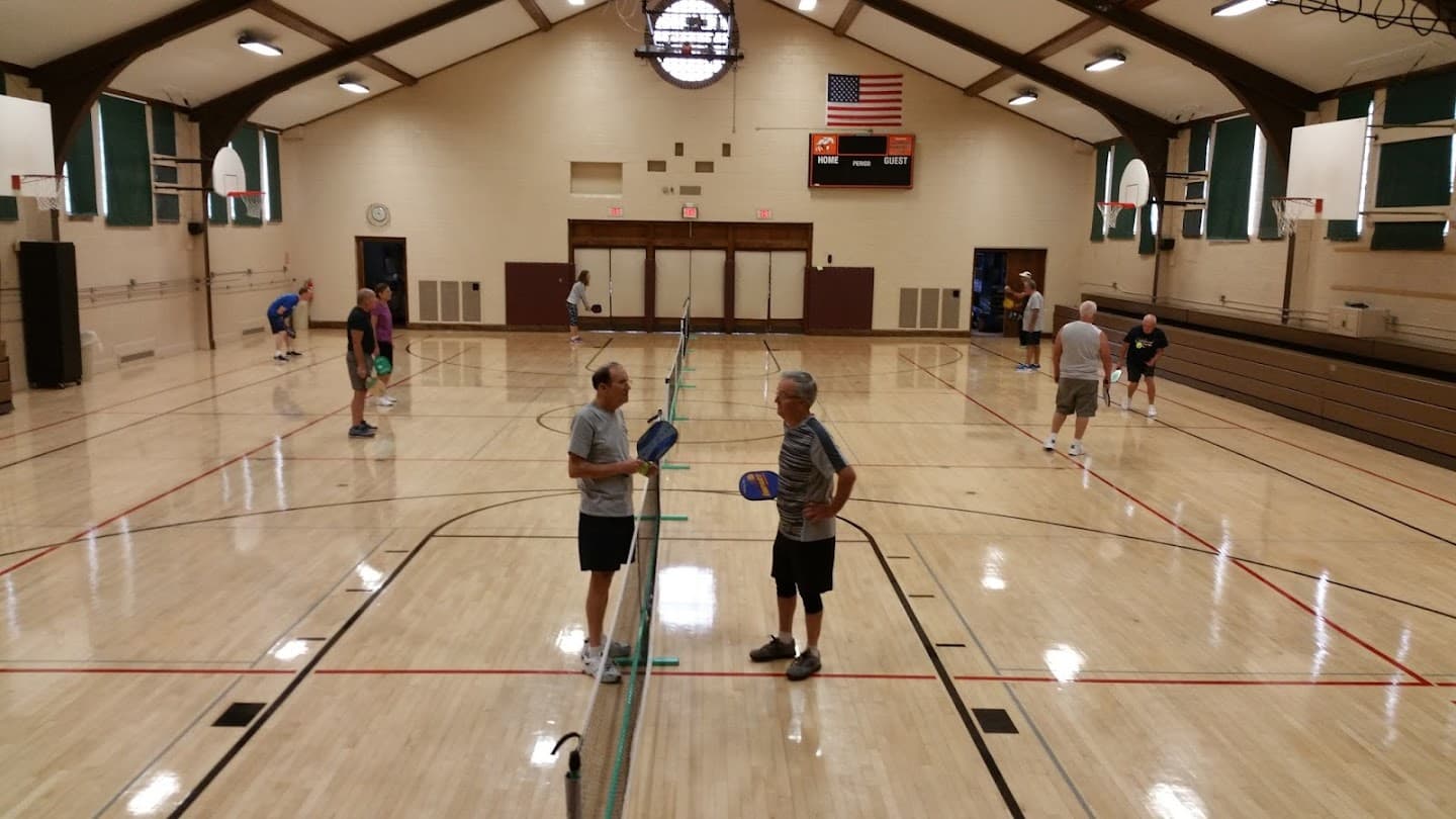 Cedarburg Community Gym pickleball courts